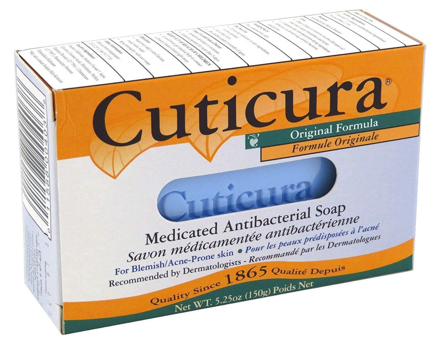 Cuticura Original Soap Bar 3oz Box (3 Pack)
