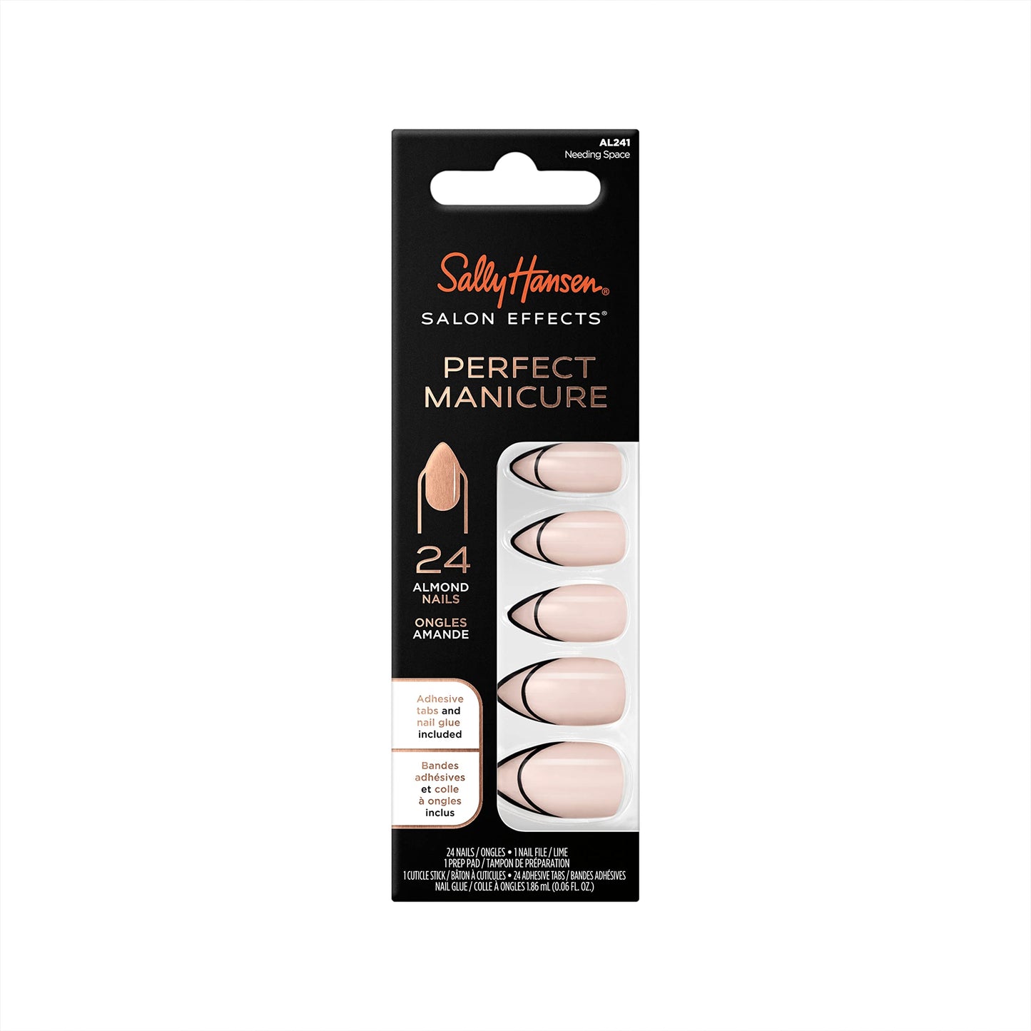 Sally Hansen Salon Effects Perfect Manicure Press On Nails Kit, Needing Space