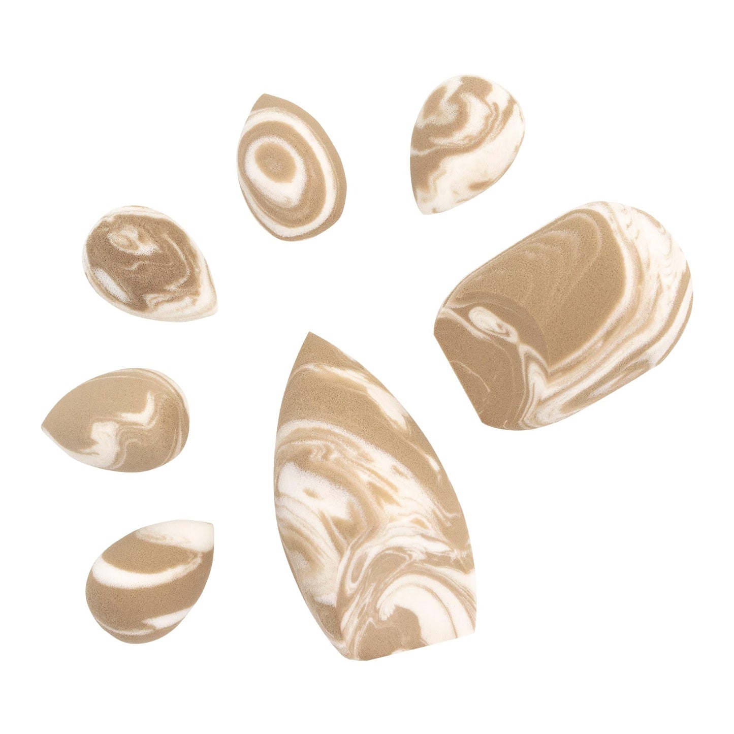 Profusion Cosmetics 7-Piece Beauty Sponge Set Blending Squad