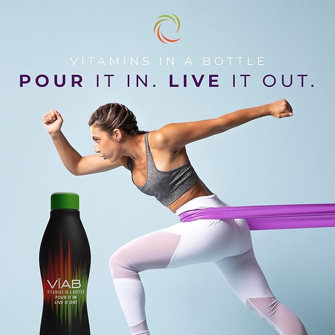 NüSpira - VĪAB Liquid Multi-Vitamin - Effortless Wellness for The Whole Family - Potent Blend of Vitamins & Minerals - Smooth Taste - 30oz