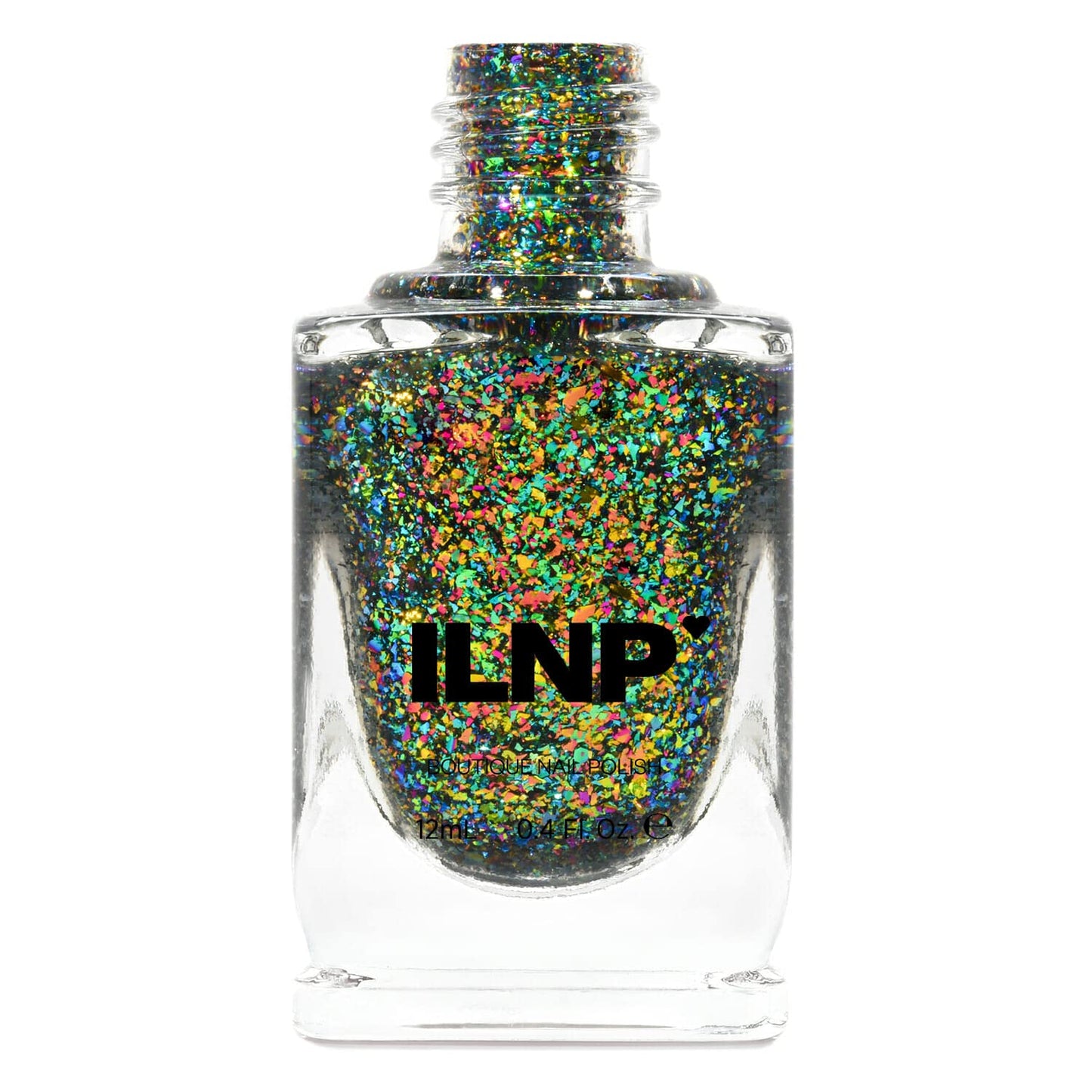 Ilnp Ferris Wheel - Green, Gold, Blue, Red, Purple, Pink Ultra Chrome Flakie Nail Polish