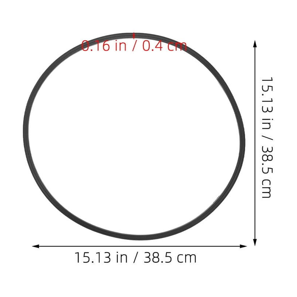 FUTUREORYY 3Pcs Non Slip Rubber Barstool Base Ring Pads Round Floor Protectors for General Users