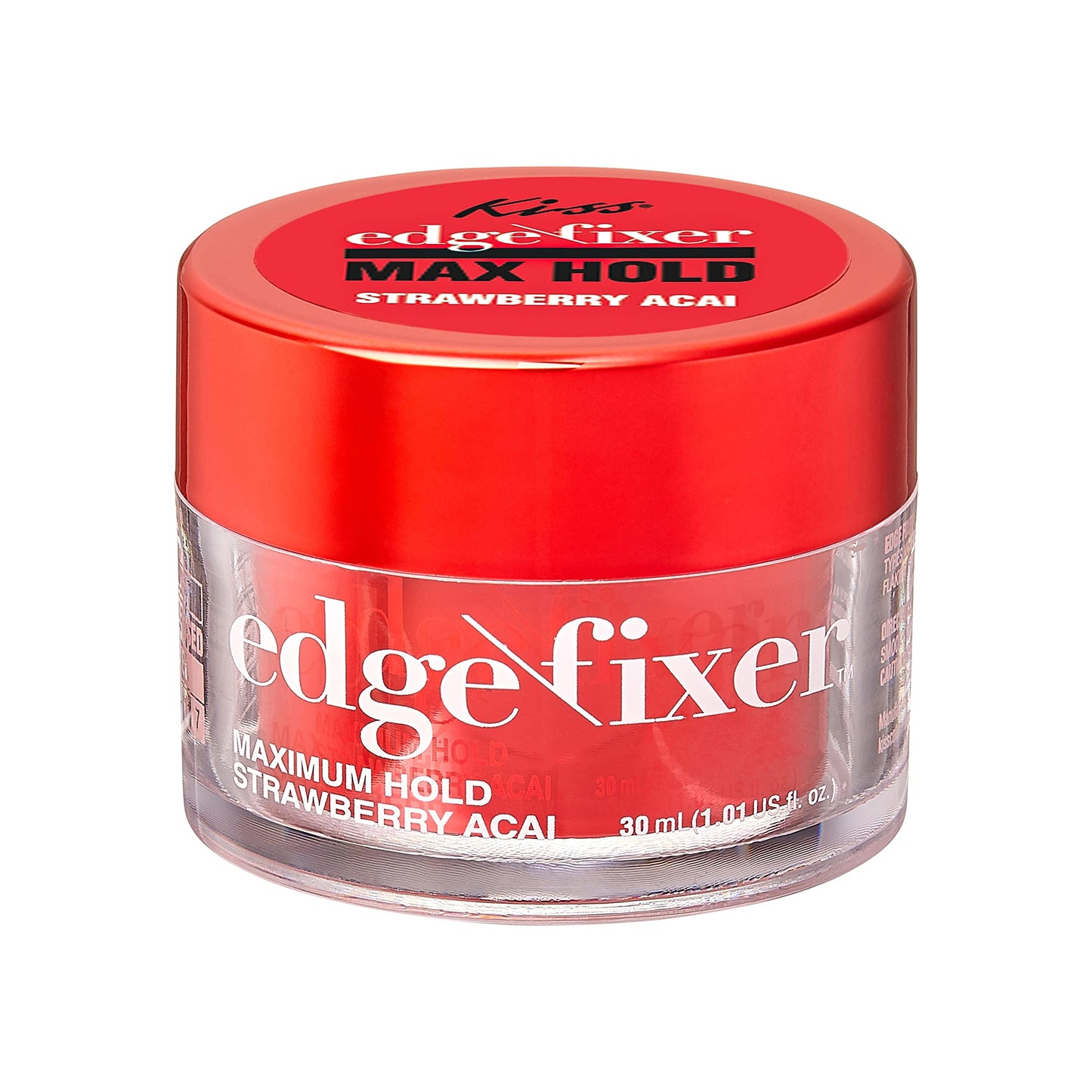 KISS Edge Fixer Max Hold 30mL (1.01 US fl.oz)- (KEG025C) (Strawberry Acai)