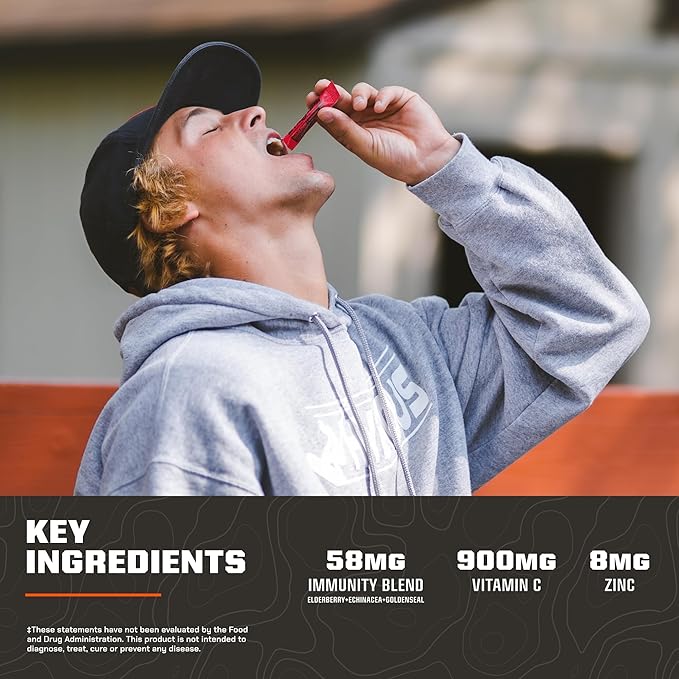 MTN OPS Immune Gummies + Immune STM Orange Citrus Bundle