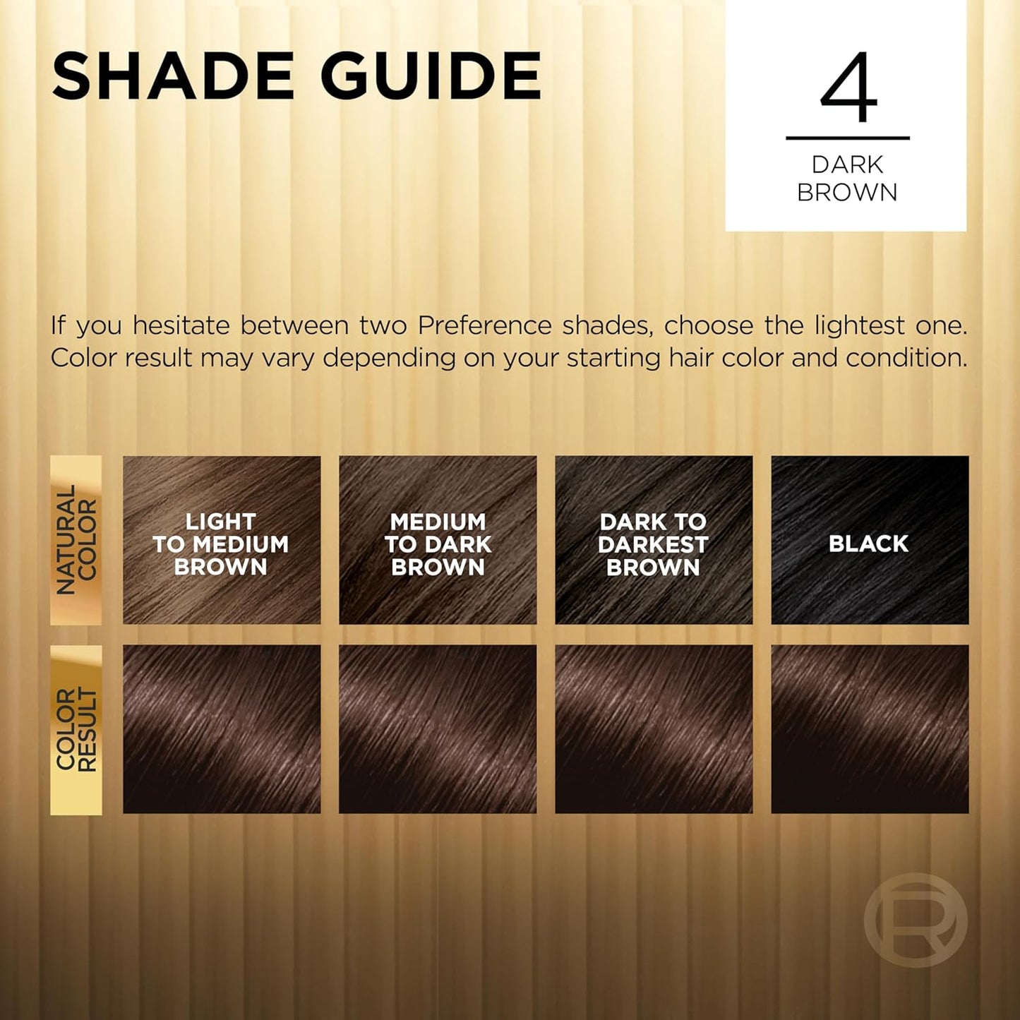 L'Oreal Paris Dark Brown Hair Color | Fade-Defying & Radiant | 2-Pack