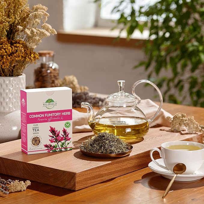 1.8 oz Dried Common Fumitory Herbal Tea (Fumaria Officinalis L.) Common Fumitory Herb Tea Palomilla Hierbas (Fumaria) - 50g
