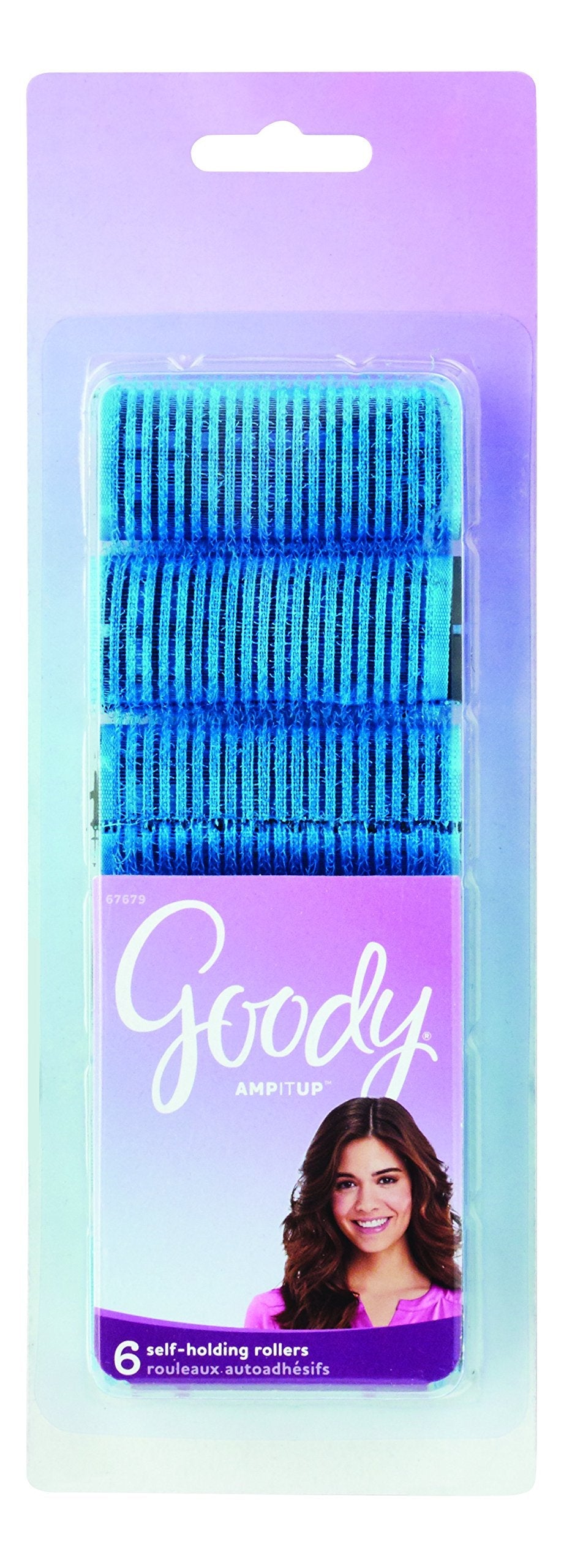 Goody Styling Essentials Roller, Blue, 1 Inches (Pack of 2)