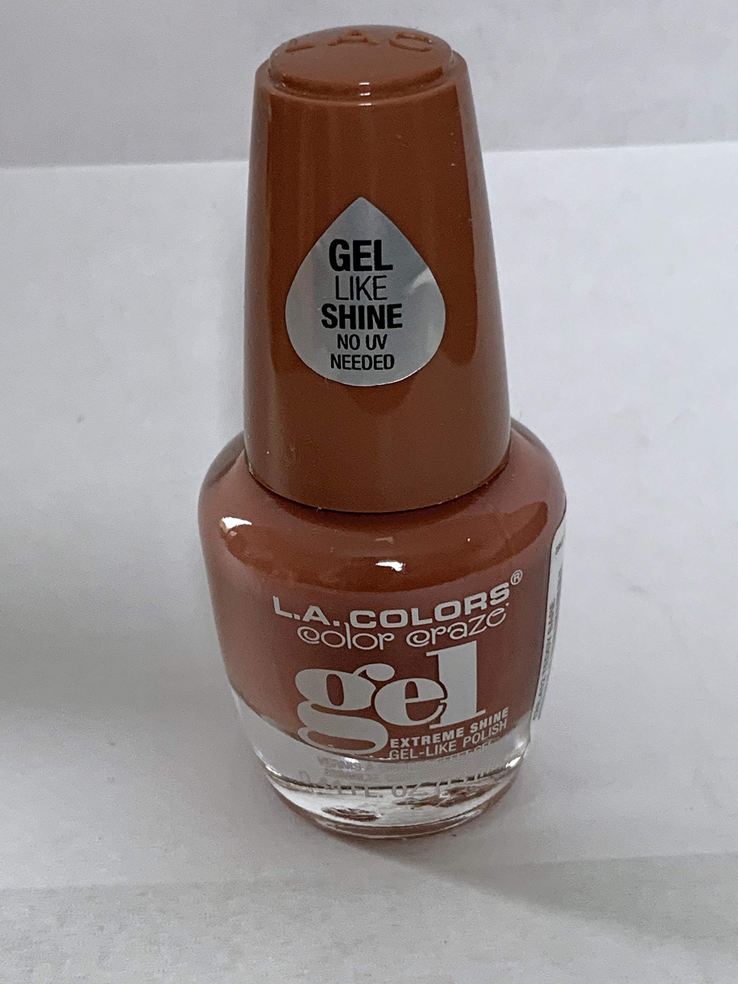 L.A. Colors Color Craze Gel Extreme Shine Gel-Like Polish 412 Teddy Bare