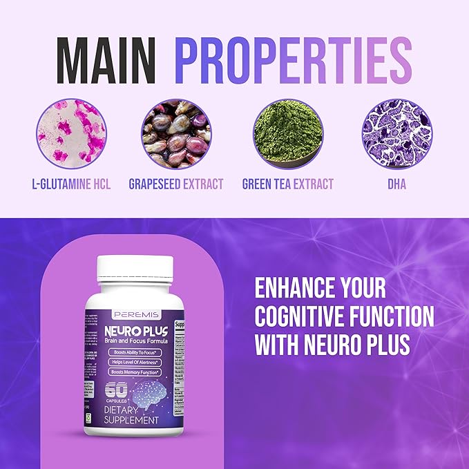 Nootropic Brain Supplement for Men & Women | Memory, Mental Clarity & Cognitive Improvement