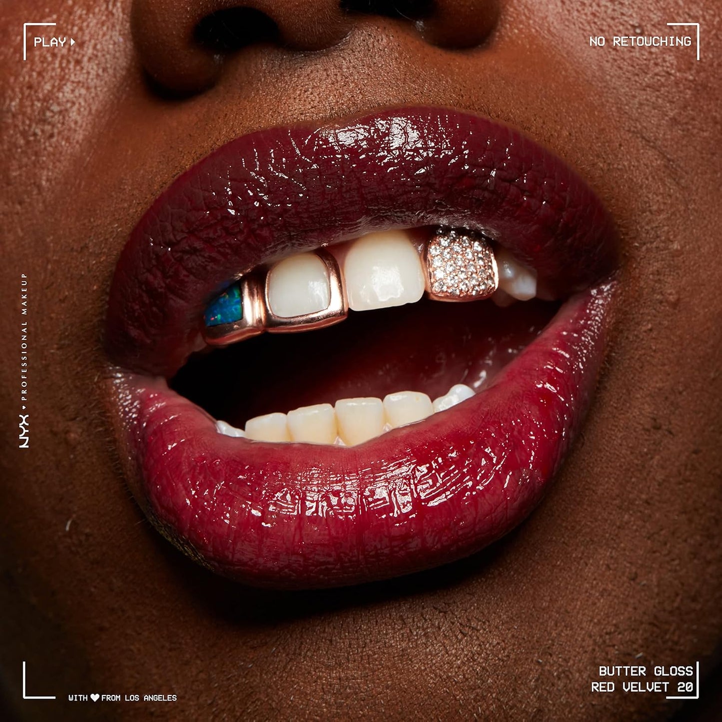 NYX Butter Gloss | Non-Sticky Deep Red Lip Gloss for All Skin Tones