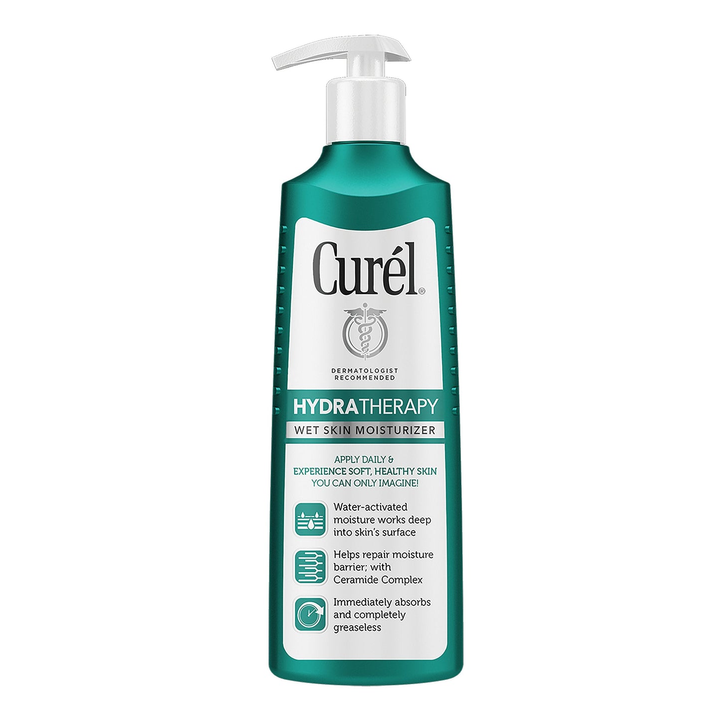 Curl Hydra Therapy, Instant Moisturizer, 12 Ounce Wet Skin Lotion For Dry Or Extra-Dry Skin, With Advanced Ceramide Complex, Exp