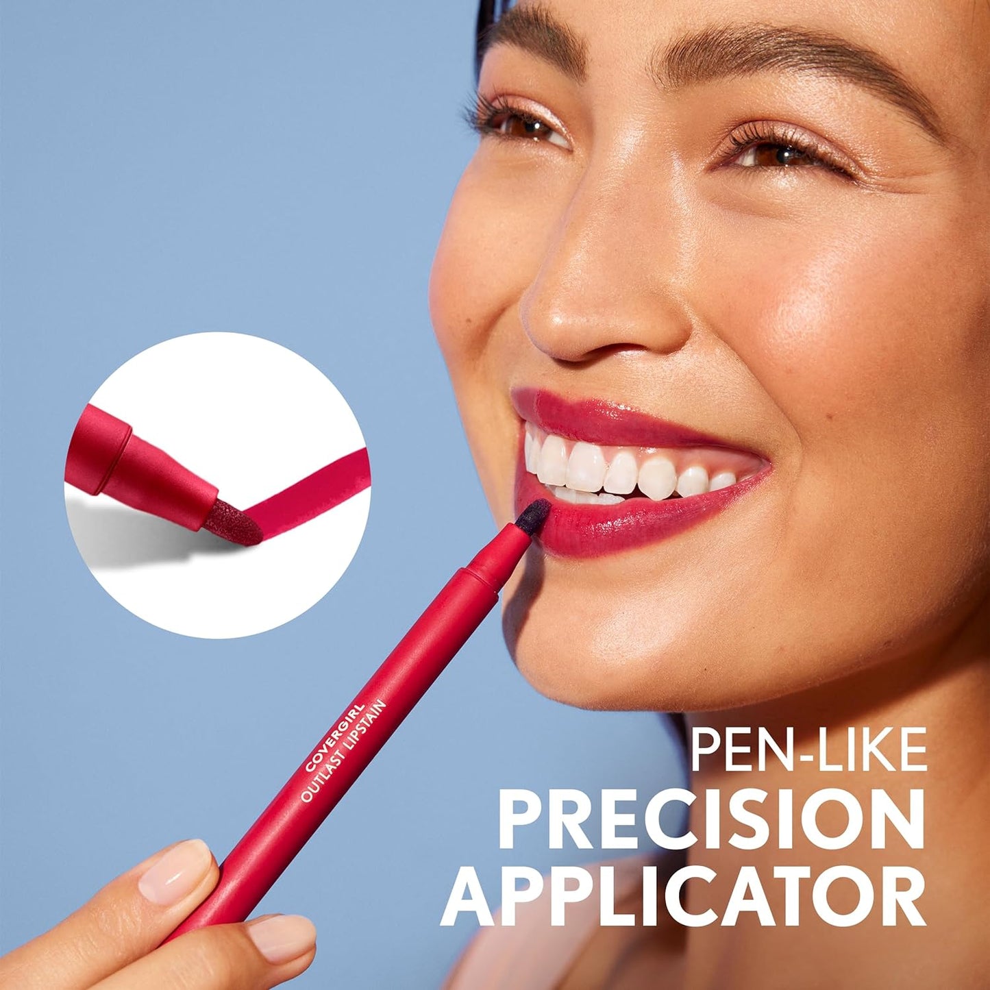 CoverGirl Outlast 65 Natural Blush Lipstain | Vegan, Transfer-Proof, Smooth Finish