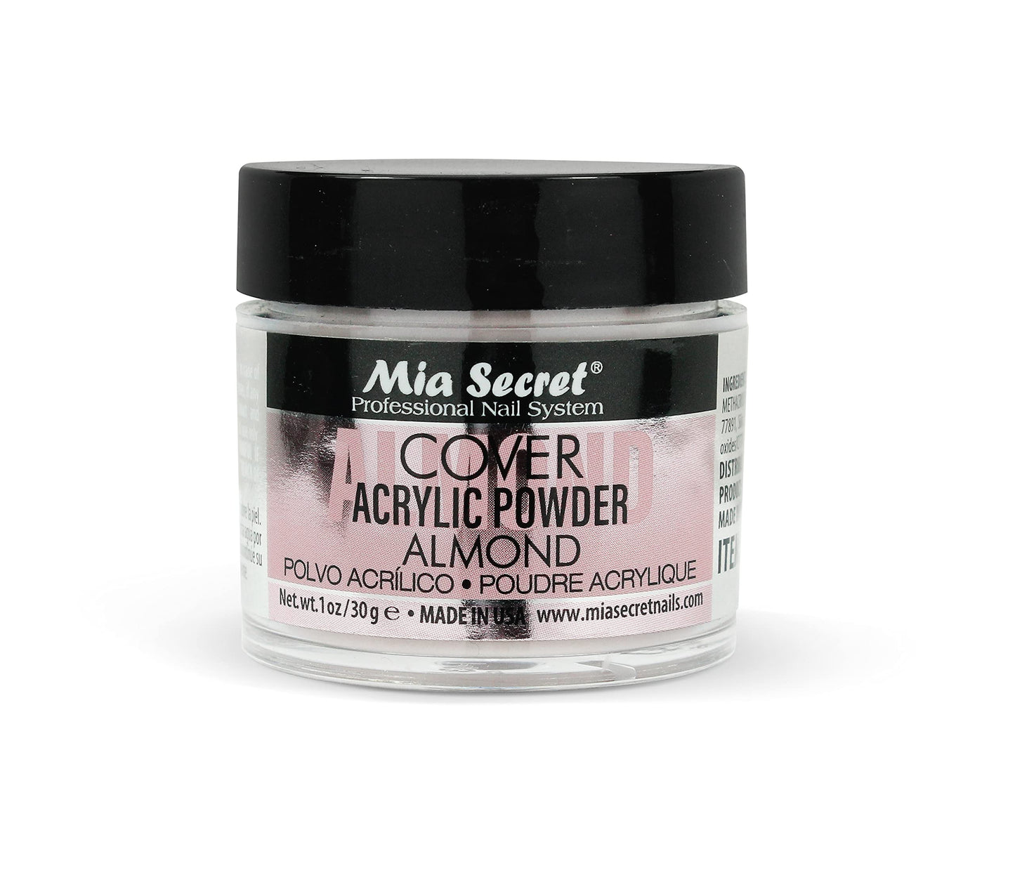 Mia Secret Acrylic Powder Cover Almond 1 oz.
