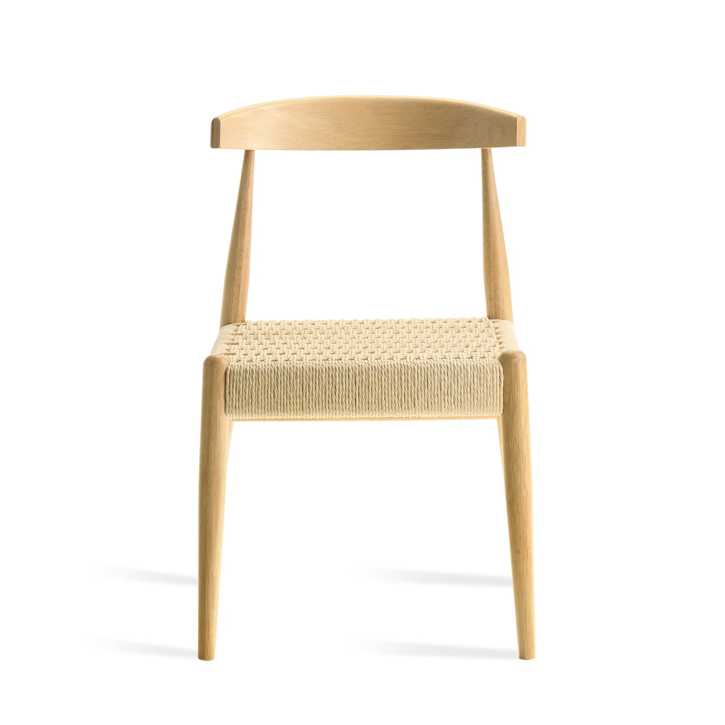 XDECO Wooden Dining Chairs 2-Pack for Indoor Outdoor Living Room Bedroom