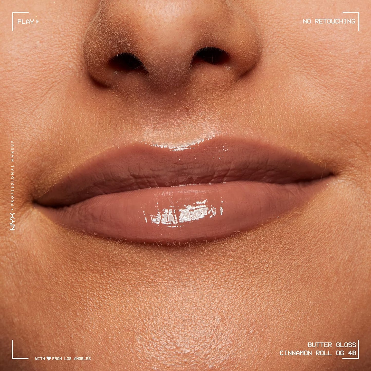 NYX Butter Gloss | Non-Sticky Brown Sugar Lip Gloss for All Skin Tones