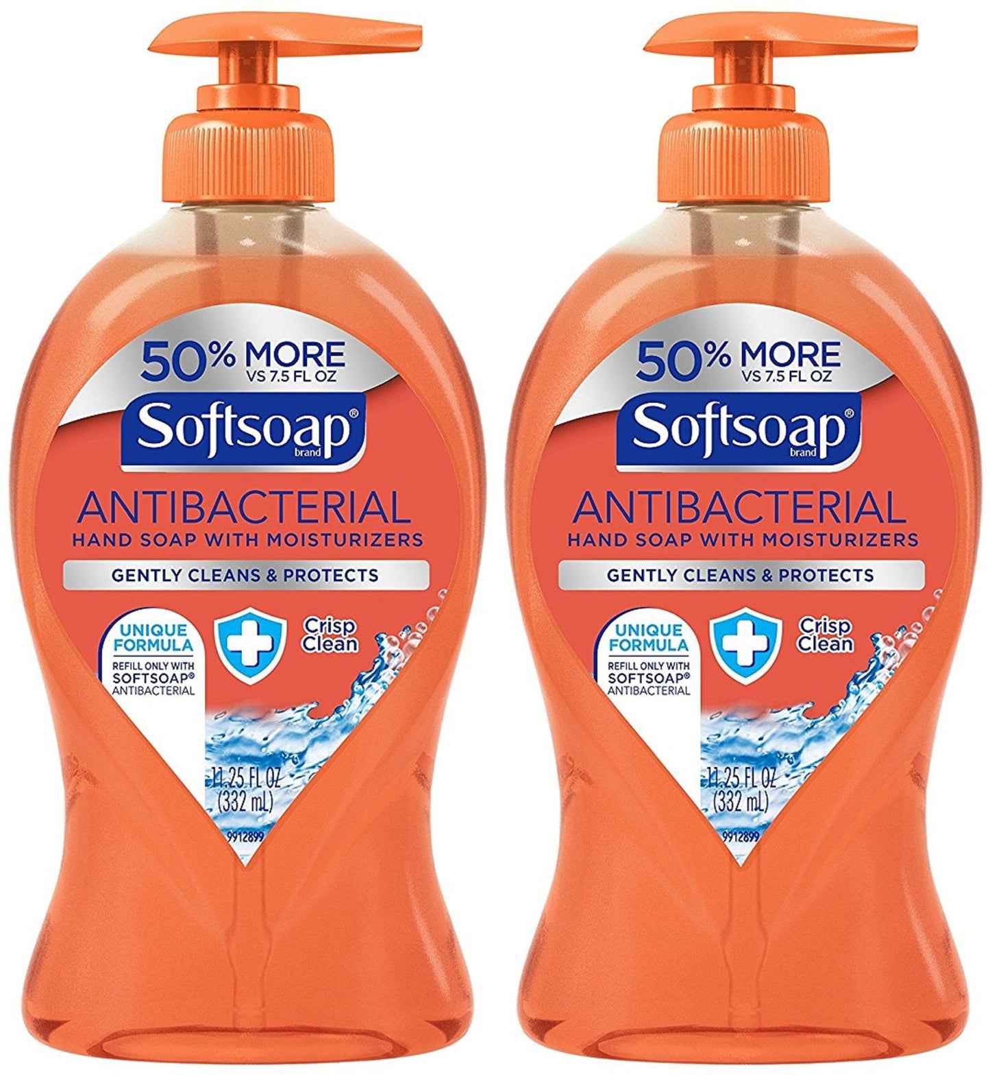Softsoap Crisp Clean Scent Antibacterial Liquid Hand Soap 11.25 Oz.
