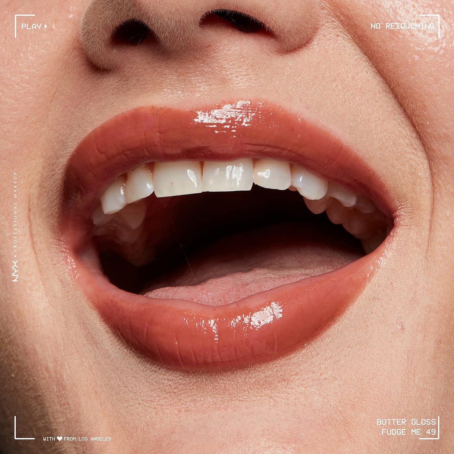 NYX Butter Gloss | Non-Sticky Lip Gloss in Brown Sugar - Warm Brown Shade