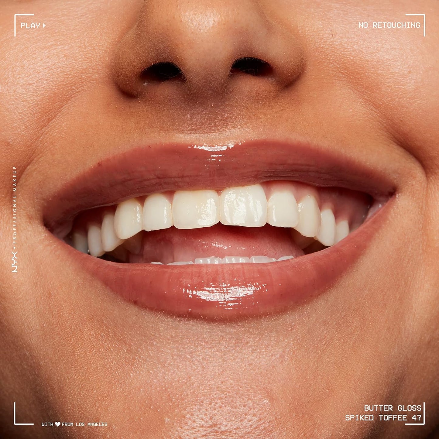 NYX Butter Gloss | Brown Sugar Non-Sticky Lip Gloss for Smooth Lips