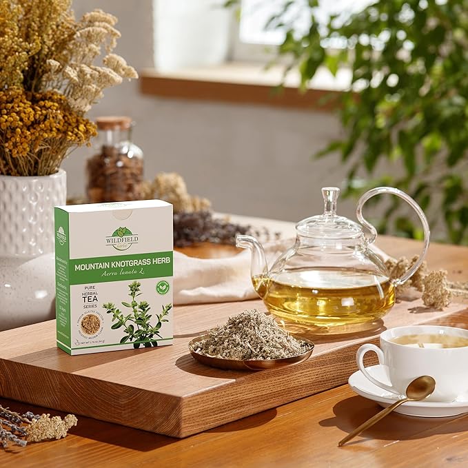 1.8 oz. Mountain Knotgrass Tea Dried Cut Herb Mountain Knotgrass Herbal Tea (Aerva Lanata) - 50g Polpala Pol-pala Pol pala Pol Pola Herb Tea