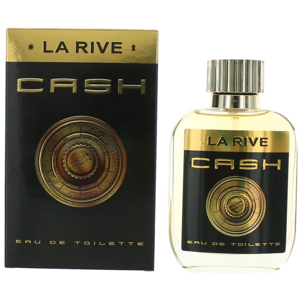 Cash By La Rive, 3.3 Oz Eau De Toilette Sprary For Men