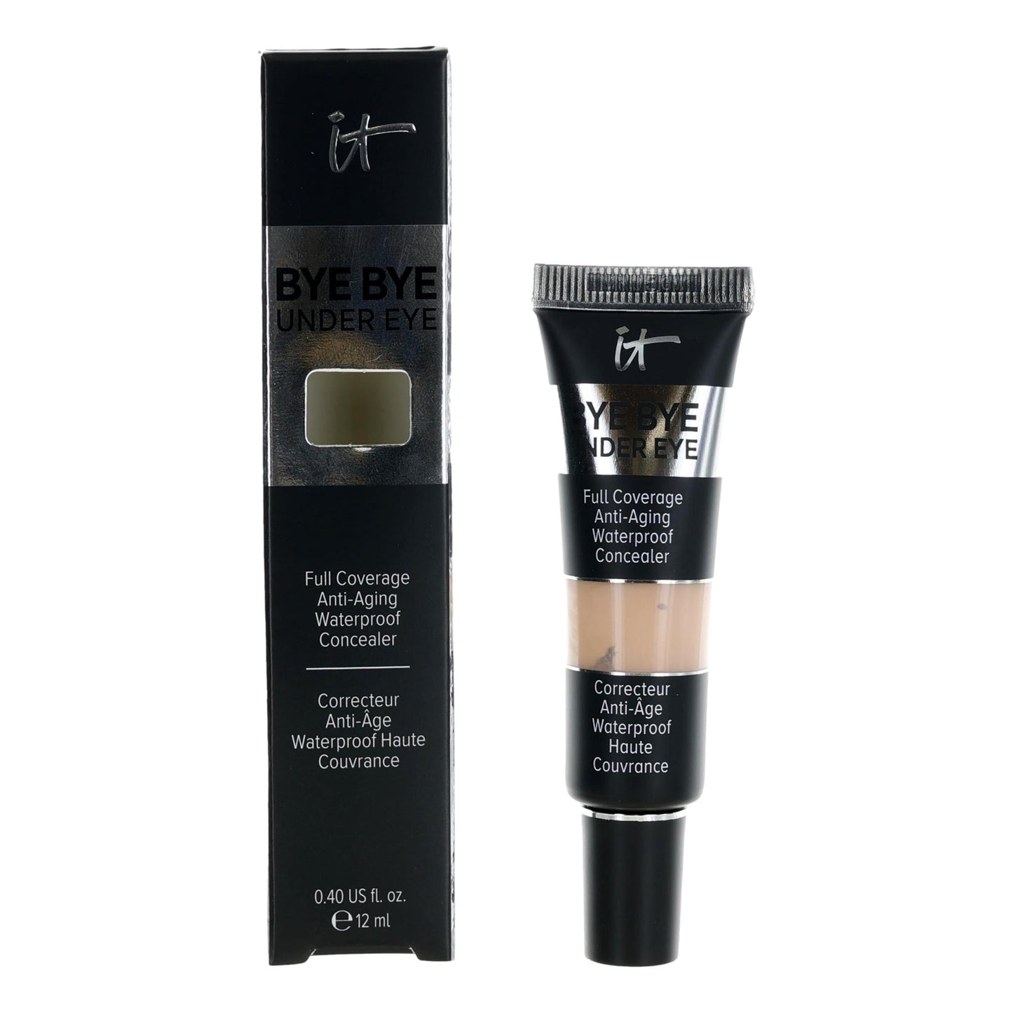 It Cosmetics Bye Bye Under Eye By It Cosmetics, .4 Oz Full Coverage Waterproof Concealer - 14.5 Light Buff