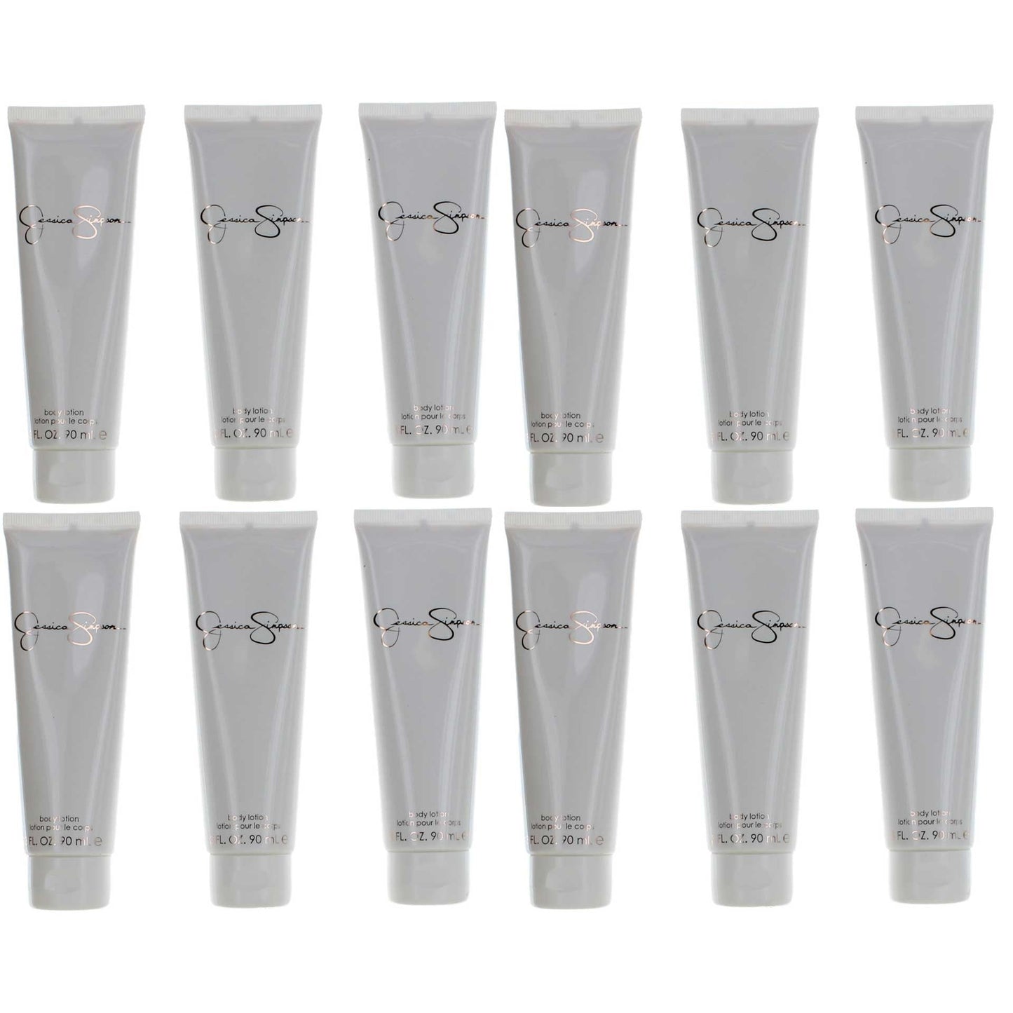 Jessica Simpson Signature By Jessica Simpson, 3 Oz Body Lotion For Women, 12 Pack