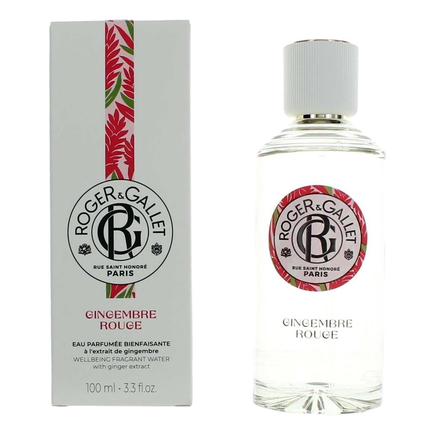 Roger & Gallet Gingembre Rouge By Roger & Gallet, 3.3 Eau Parfumee Spray For Women