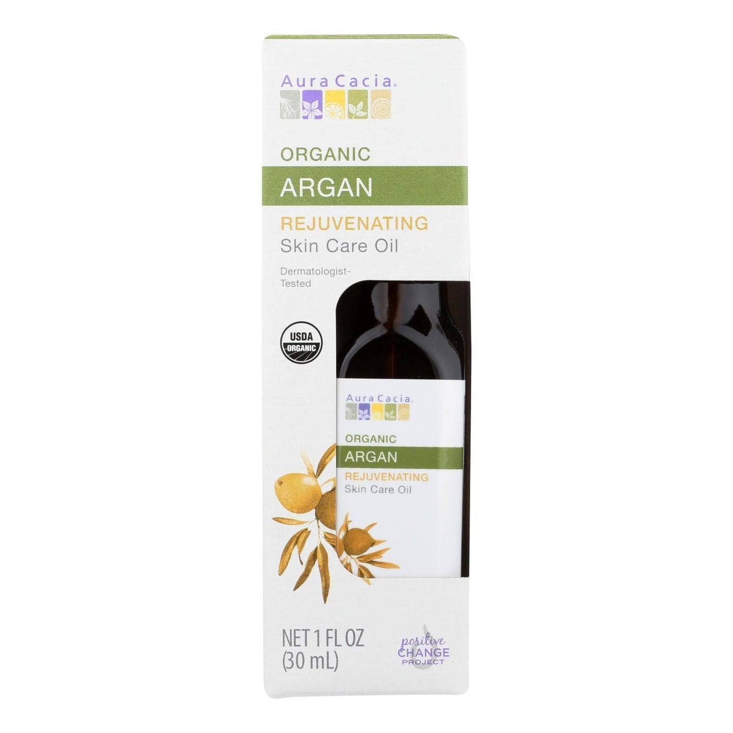 Aura Cacia - Organic Skincare Oil - Argan - Case of 3 - 1 fl oz(D0102H7HK8U.)