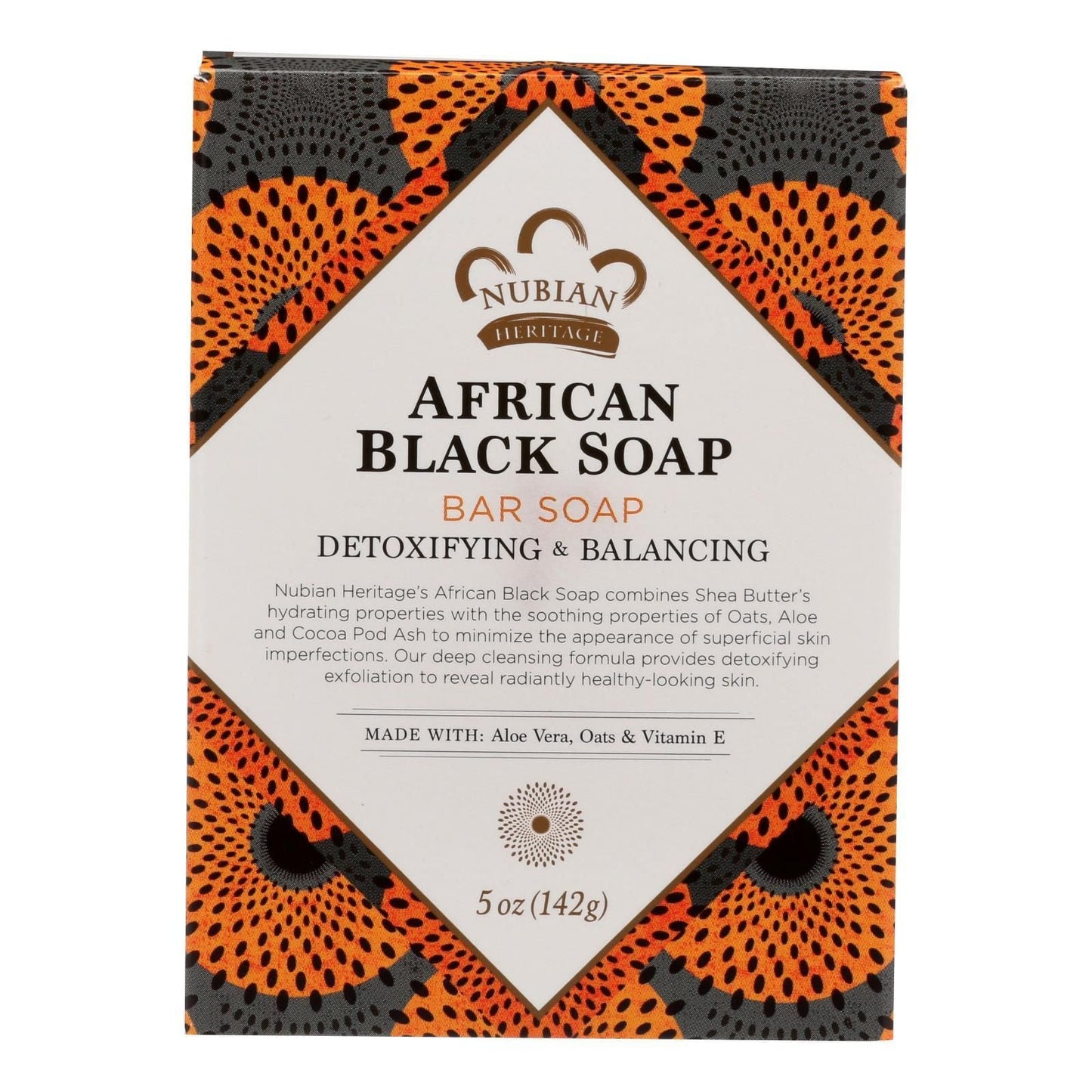 Nubian Heritage Bar Soap African Black - 5 oz(D0102HH39HA.)