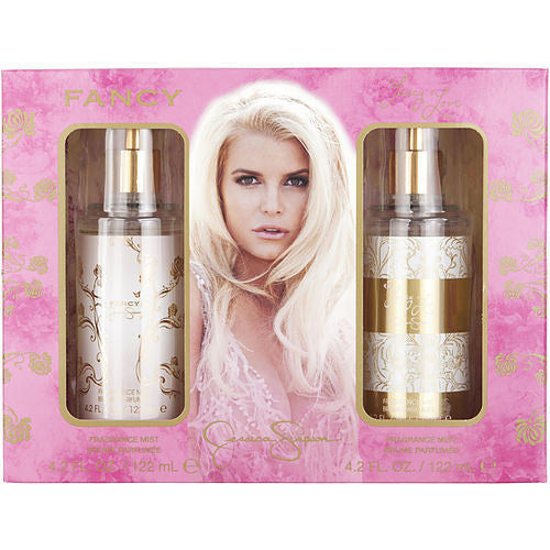 JESSICA SIMPSON VARIETY by Jessica Simpson 2 PIECE WOMENS VARIETY WITH FANCY & FANCY LOVE AND ALL ARE FRAGRANCE MIST 4.2 OZ(D010