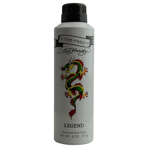 ED HARDY TATTOO PARLOUR by Christian Audigier LEGEND DEODORANT BODY SPRAY 6 OZ(D0102HXH30G.)