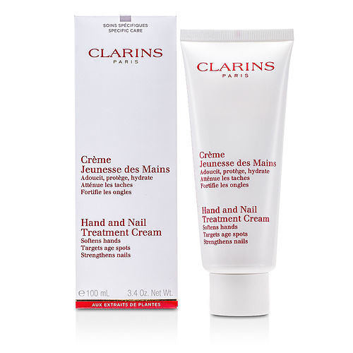 Clarins by Clarins Hand & Nail Treatment Cream --100ml/3.4oz(D0102HXJRPA.)