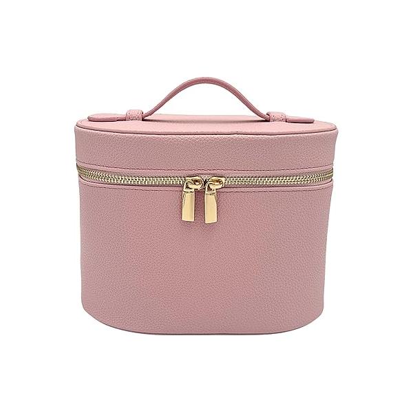 Vanity Case Makeup Bag with Removable Organizer Divider, Travel Toiletry Cosmetic for Women