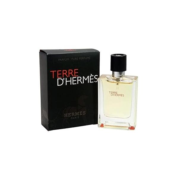 Hermes Terre D'hermes Pure Perfume Mini for Men 0.42oz/12.5 Ml, 0.42 fluid_ounces