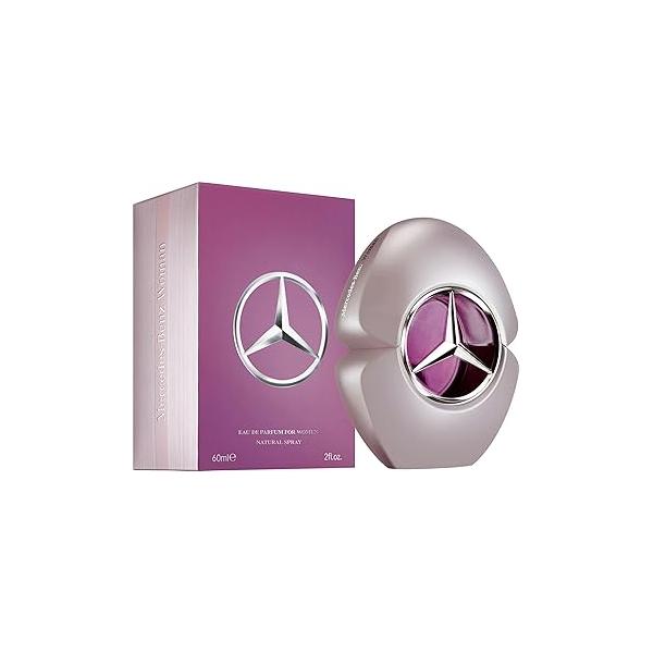 Mercedes-Benz Woman Eau de Parfum - Vanilla Perfume for Women with Oriental Floral, Fruity, Musk Notes Long Lasting Travel Size 2 oz EDP