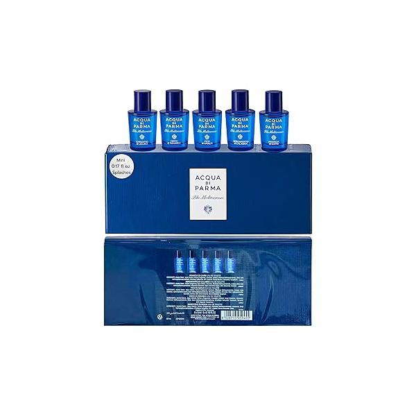 Acqua Di Parma Perfume Gift Set Blue Mediterraneo Variety Mini Splashes