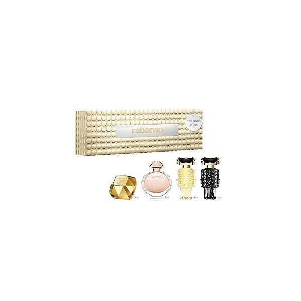 Paco Rabanne Perfume For Women Gift Set Mini Variety - Lady Million, Olympea, Fame EDT, Parfum