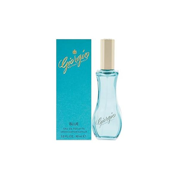 GIORGIO BEVERLY HILLS Giorgio Blue Eau De Toilette Spray for Women 3.0 Ounce (GBH-BLU-F-00-090-02)