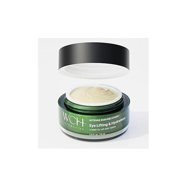 Eye Cream for Dark Circles - Anti Aging Under Treatment Wrinkles & Puffiness Ceramide Bags Eyes Intense Skin Recovery 0.5 fl. oz. / 15 ml