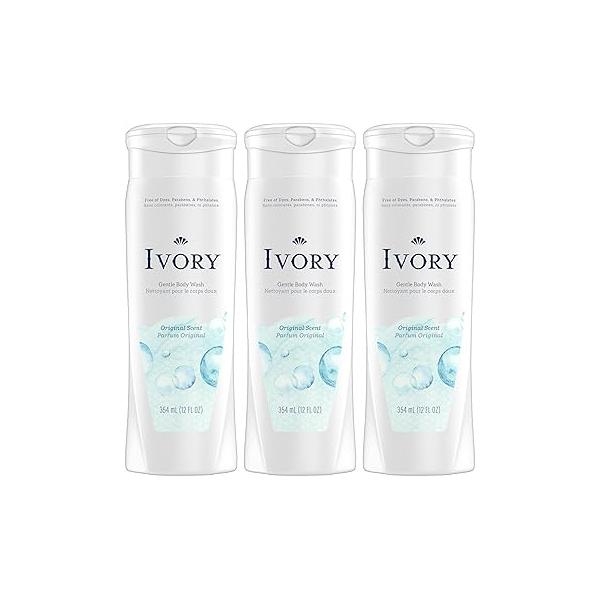 Ivory Body Wash - Original 12 oz 3 pk