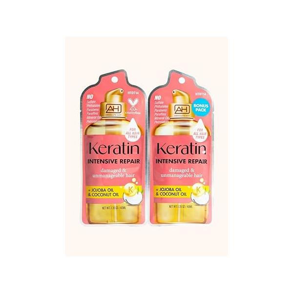 Absolute New York Hot Keratin Extreme Conditioning Hair Treatment, Women Cosmetic Accessories