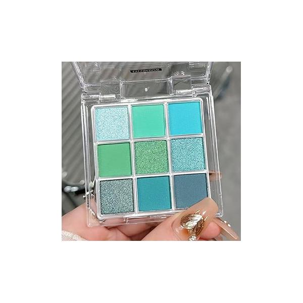 Go Ho 10 Colors Eyeshadow Palette,Matte&Glitter&Shimmer Makeup,Pink Powder Light Pink Eye Shadow Shades,Naturing-Looking,Waterproof Palette Makeup,03