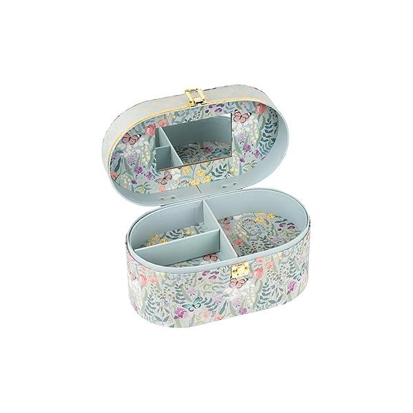 VOTUM Train Case Rainbow Unicorn- Travel Cosmetic Bag Organizer - Perfect for Organizing Makeup, Toiletries, and Beauty Essentials During or Daily Use Stylish, Lightweight Makeup