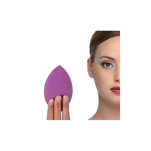 XL EXTRA LARGE Make Up Beauty Sponges Blender-Product contains: 1x Small(8cm) 1xExtra Large(11cm) and 2 Sponge Holder-for Face Body, Blush Cream, Liquid Foundation Powder Application, Ivory