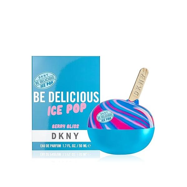 DKNY Be Delicious Ice Pop Eau de Parfum Perfume Spray For Women, Berry Bliss, 1.7 Fl. Oz.