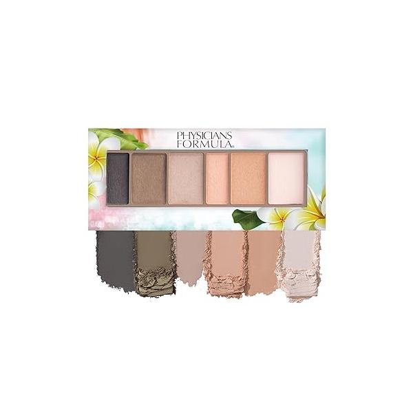 Eyeshadow Palette By Physicians Formula Matte Monoi Butter Natural Blushed Nudes, For Sensitive Skin, Hypoallergenic, Nourishing Moisturizing, Smooth, All Day Wear