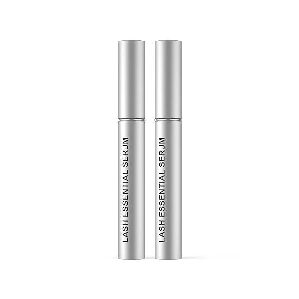 Natural Cosmetic Eyelash Serum for Longer, Thicker Lashes & Brows, Boost Lash Vegan Cruelty-Free - Niacinamide, Centella Asiatica Leaf Extract (10 mL Pink)
