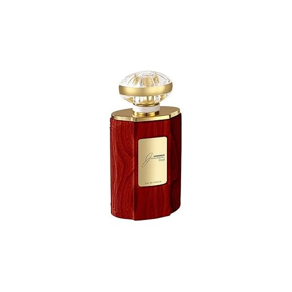 Al Haramain Junoon Oud for Unisex Arabian Perfume Women & Men - Long Lasting Floral Woody Musk Fragrance with Grapefruit, Musk, Jasmine,Patchouli Arabic Cologne Eau de Parfum 2.5oz EDP Spray