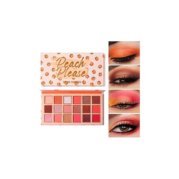 30 Colors Makeup Eyeshadow Palette for Beauty & Matte Metallic Shimmer Pearl Glitter Eye Shadow Pallet Rainbow Colorful Girls Highly Pigment Cosmetics