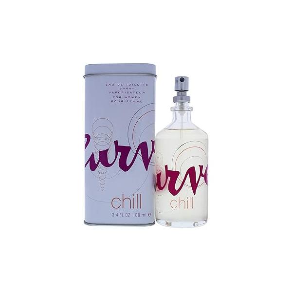 Curve Chill Eau De Toilette Perfume Spray, for Women 3.4oz